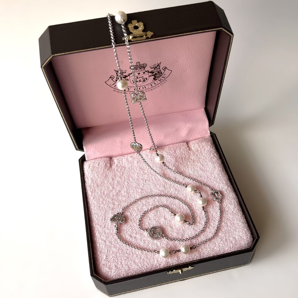 Juicy Couture Icon by the Yard Necklace 42" (YJRU1395), New with Box